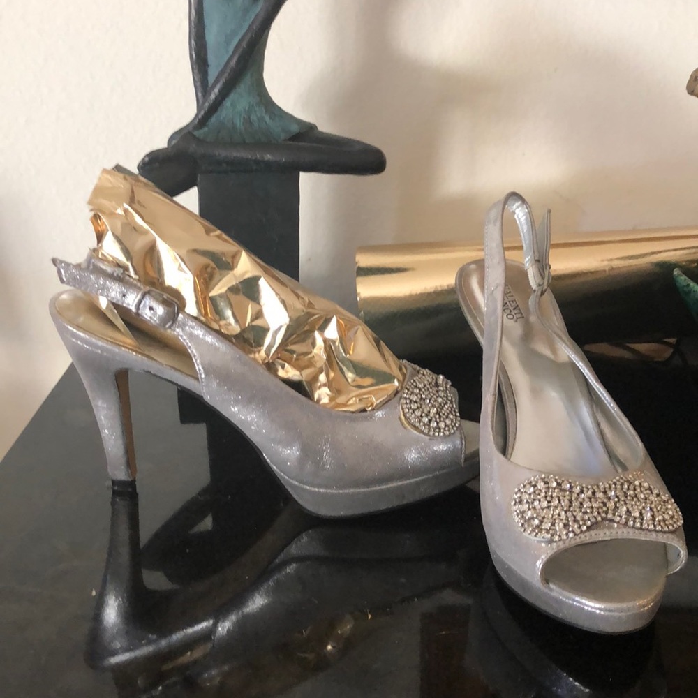 Valentin Franco silver shoes
